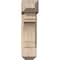 Ekena Millwork Merced Craftsman Smooth Bracket w/ Offset Brace, Douglas Fir, 7 1/2"W x 20"D x 28"H BKT0806X20X28MRC04SDF - alternate 3